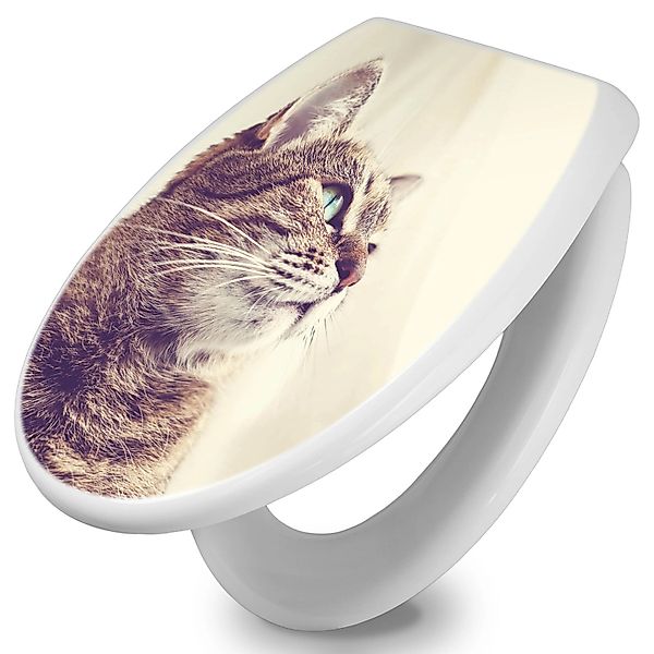 banjado WC-Sitz mit Absenkautomatik Motiv Holgerson (umweltfreundliches Mat günstig online kaufen