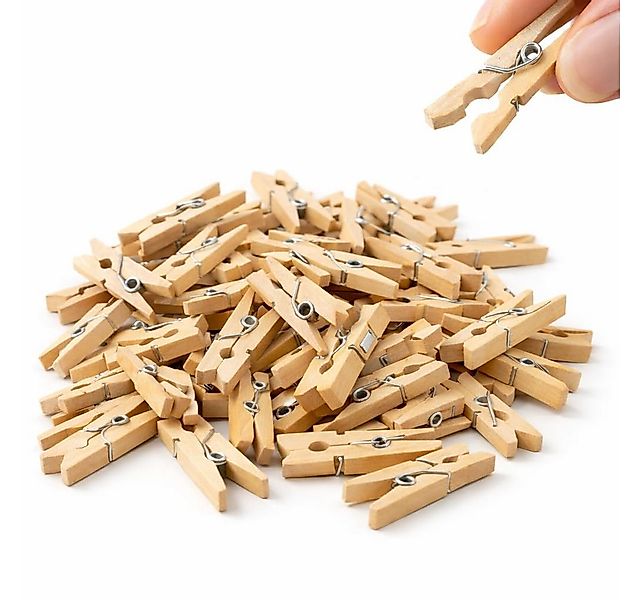 Bastelfreund® Kalender zum Selbstbasteln 100x Miniklammern 25 mm groß - Min günstig online kaufen