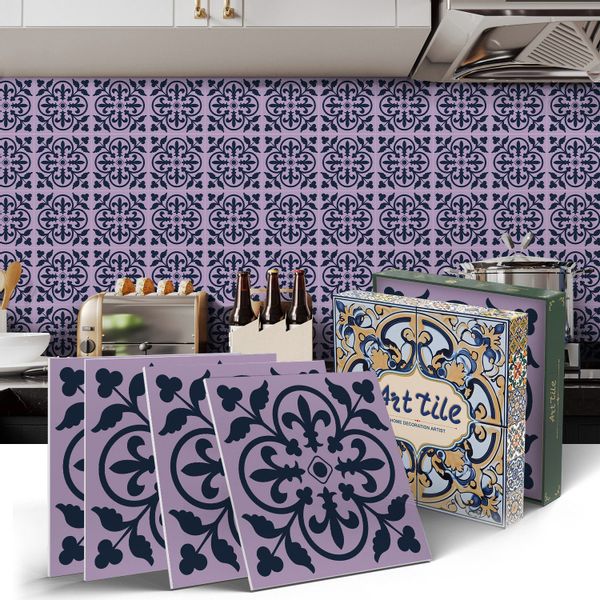 Coonoor Fliesenaufkleber Küchenfliesenaufkleber, wasserdichte Fliesenaufkle günstig online kaufen