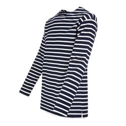 modAS Langarmshirt Herren Shirt Bretonisches Streifenshirt günstig online kaufen