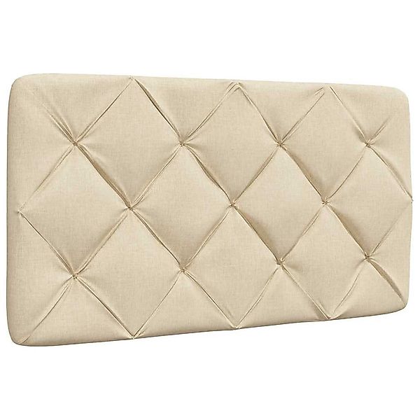 vidaXL Kopfteil Kopfteil-Kissen Creme 80 cm günstig online kaufen