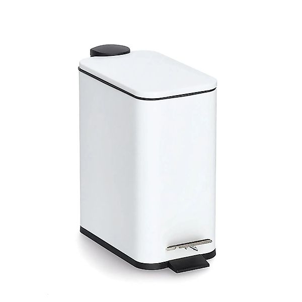 Zeller Treteimer mit Soft Close Weiß 5, günstig online kaufen