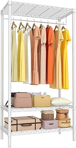 GarveeMore Kleiderständer Kleiderschrank Offen, Garderobenständer, Tragkraf günstig online kaufen