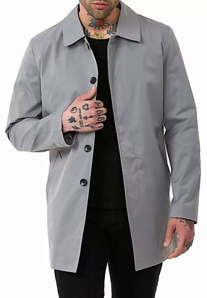 RedBridge Trenchcoat Red Bridge Herren Mantel Trenchcoat Jacke Grau S Premi günstig online kaufen