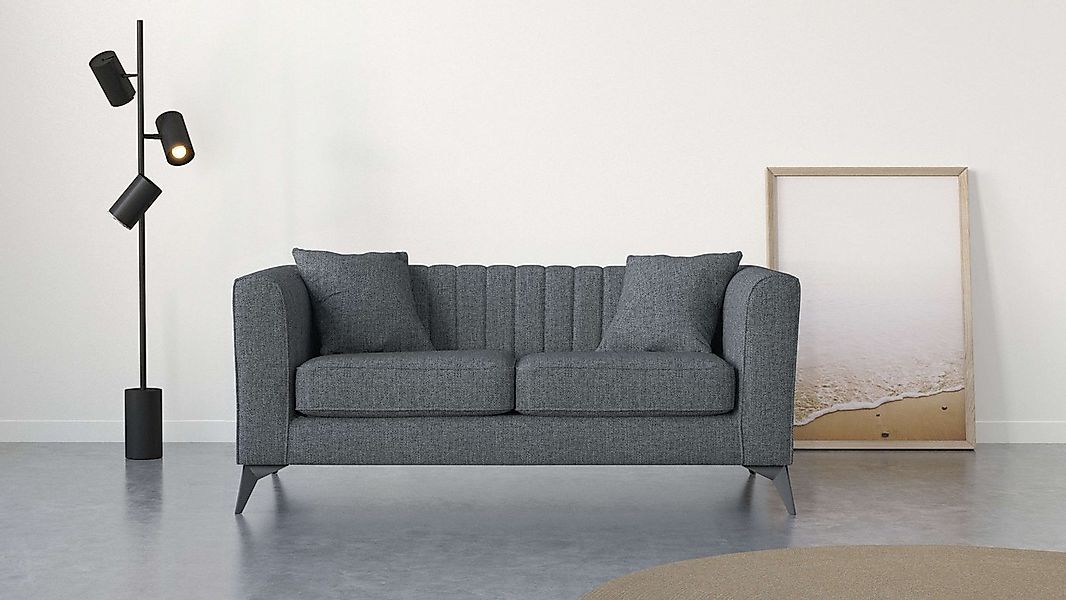 Places of Style 2-Sitzer "MATTHEW elegantes Designsofa, Maße B/T/H: 170/86/ günstig online kaufen