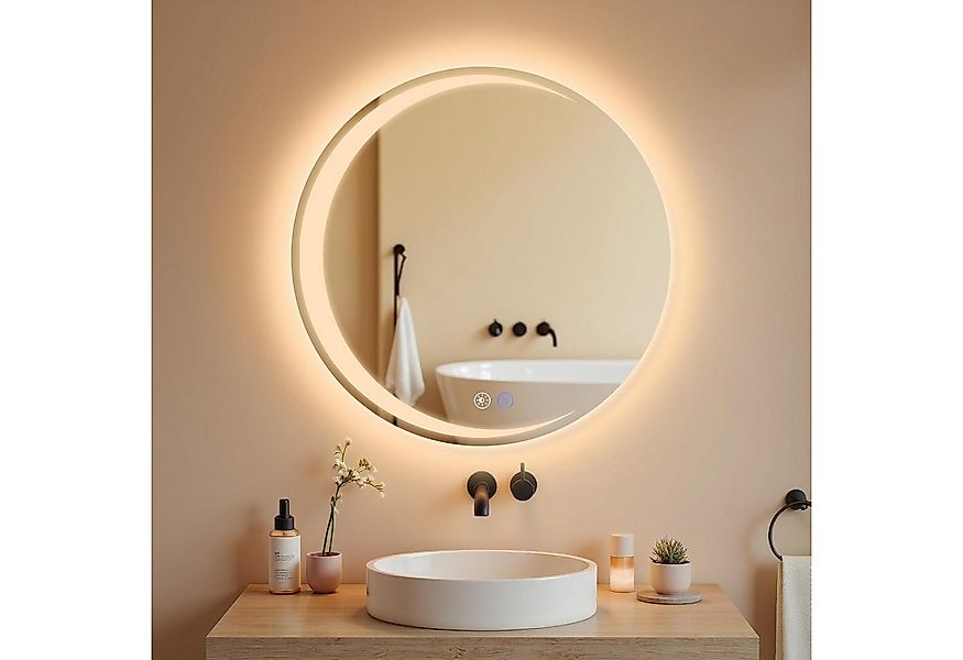 Nettlife Badspiegel Moderner 50/60/70/80cm berührungsempfindlicher Dimmer A günstig online kaufen