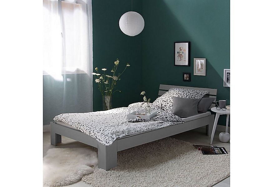 Homestyle4u Holzbett 90x200 120x200 140x200 160x200 180x200 Doppelbett Kopf günstig online kaufen