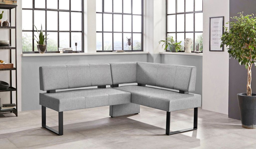 Home affaire Eckbank Oliver mit Metallgestell, günstig online kaufen