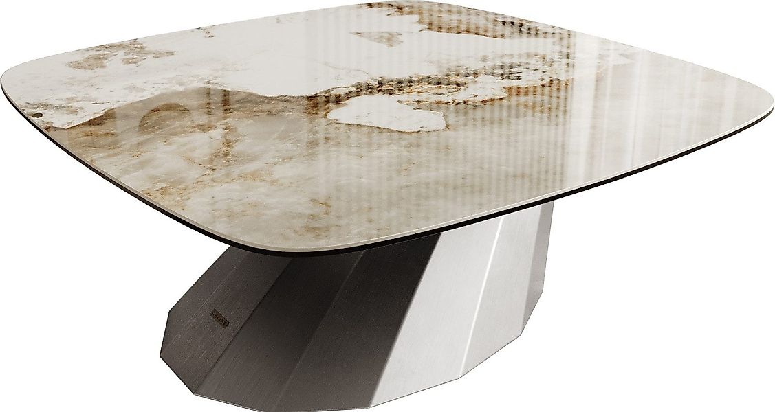 DELIFE Couchtisch Edge, Boot 90x90 cm günstig online kaufen