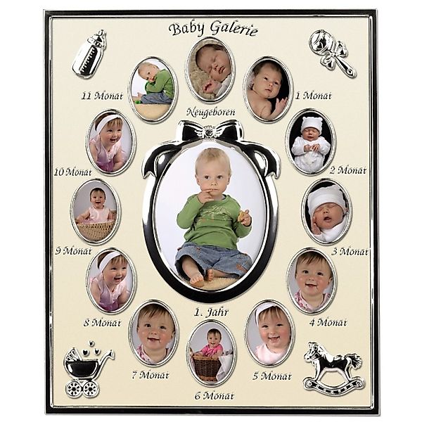 Hama Bilderrahmen Baby Portrait-Rahmen 1. Jahr günstig online kaufen