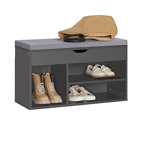 SoBuy Schuhbank FSR45, mit Sitzkissen Sitzbank günstig online kaufen