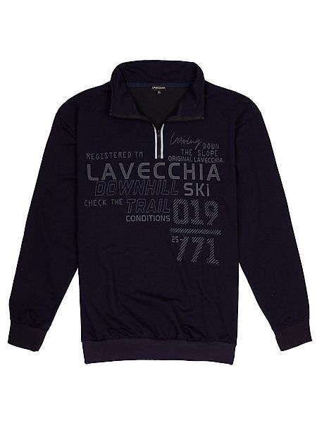 Lavecchia Sweatshirt Lavecchia Herren Sweatshirt LV-2029 Übergröße Poloshir günstig online kaufen