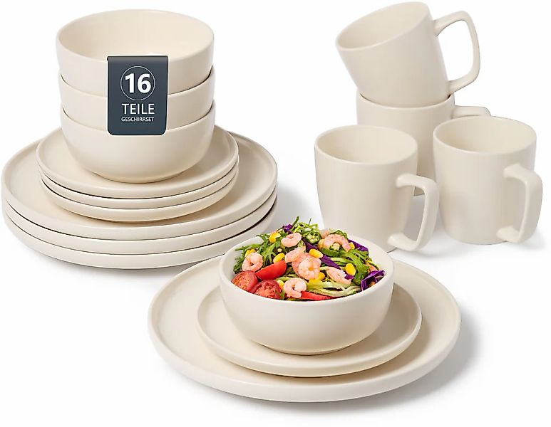 OTTO home Geschirr-Set "Tommik, außen matt, innen glänzend" spülmaschinenfe günstig online kaufen