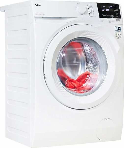 AEG Waschmaschine 6000 "LR6A648" 8 kg 1400 U/min Hygiene-Programm mit Dampf günstig online kaufen