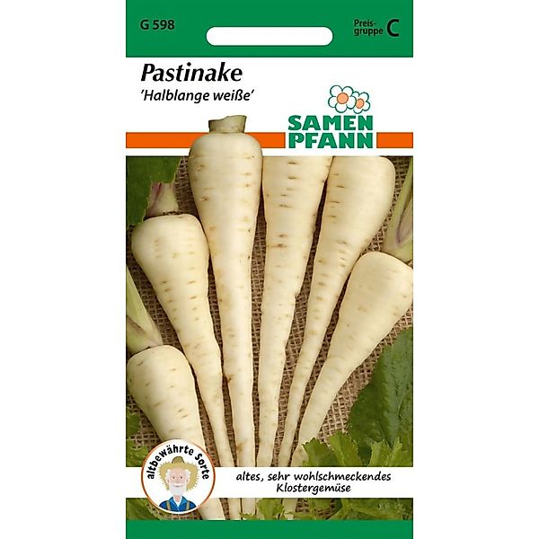 SAMEN PFANN Pastinaken Halblange Weiße Winterhart günstig online kaufen