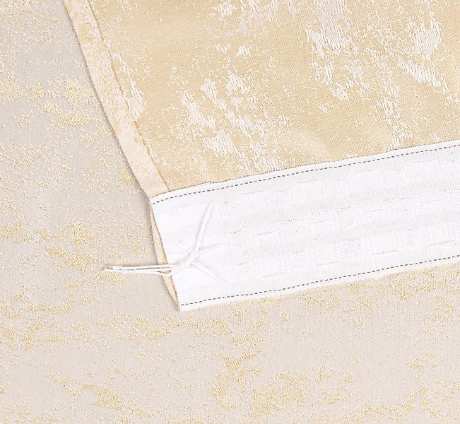 Brilliant Gardine / Jacquard / Meliert / Kräuselband & Öse / 140x245cm, Krä günstig online kaufen