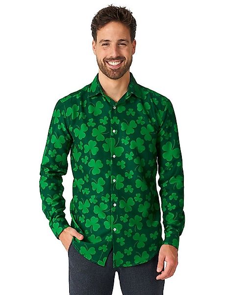 Opposuits Kostüm SuitmeisterSt. Patricks Hemd für Erwachsene grün günstig online kaufen
