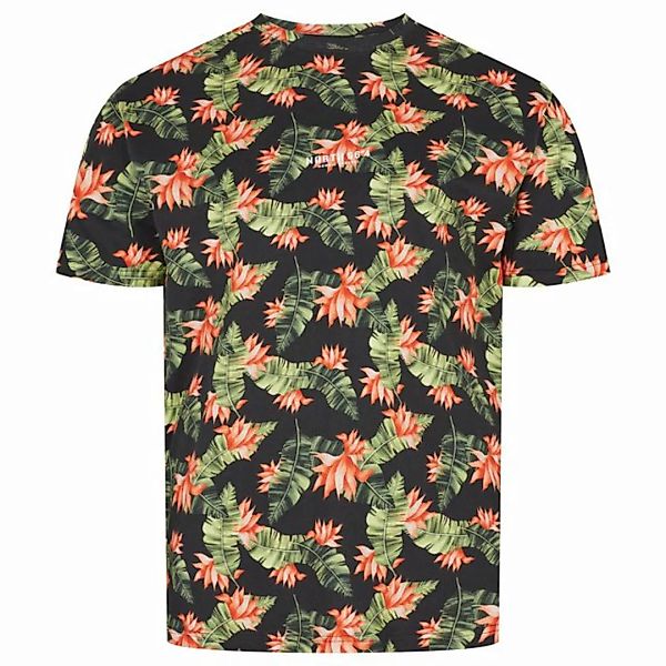 north 56 4 Print-Shirt Florales T-Shirt in großen Größen von North 56°4 günstig online kaufen