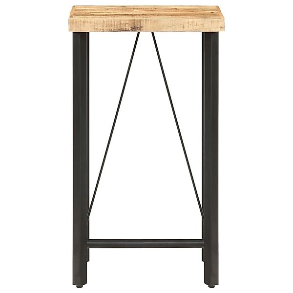 vidaXL Bartisch 60x60x107 cm Raues Mangoholz günstig online kaufen