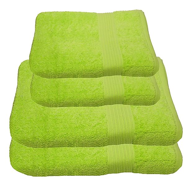 Julie Julsen Handtücher 4-Handtücher-Limette, Baumwolle (4-St) günstig online kaufen