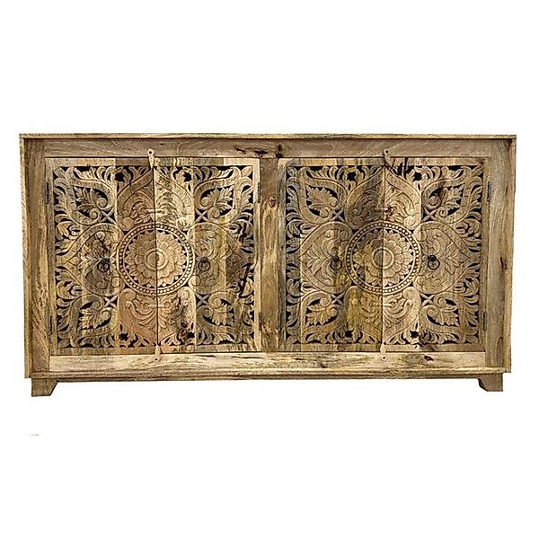 Oriental Galerie Unterschrank Indien Sideboard Hema Natur 160 cm günstig online kaufen