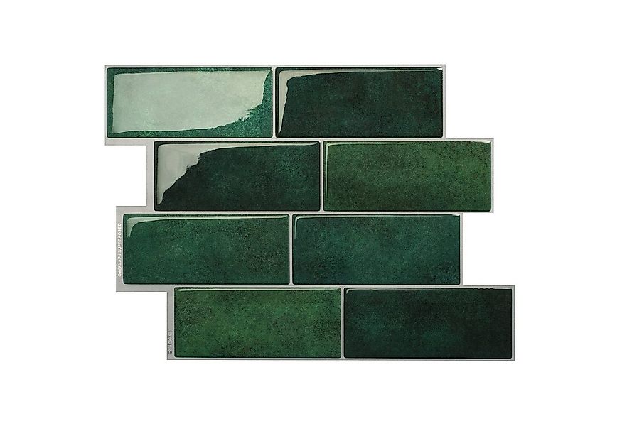 Minicloss Küchenrückwand selbstklebend Spritzschutz Küche 3d Wandpaneele 29 günstig online kaufen