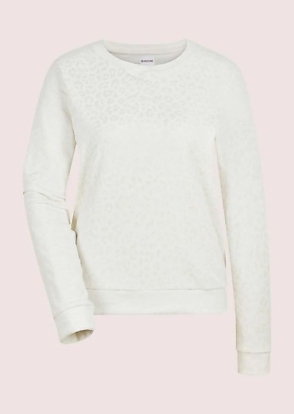 MADELEINE Langarmshirt "Sweatshirt Langarm Animal-Print Pullover" günstig online kaufen