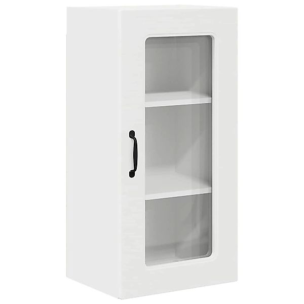 vidaXL Küchenwandschrank mit Regal Weiß 40 x 31 x 80 cm Holzwerkstoff 88463 günstig online kaufen