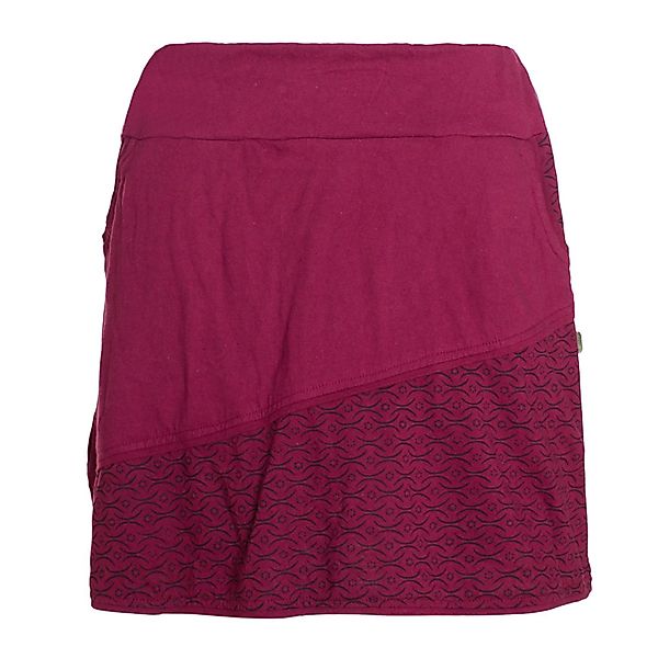 Vishes Minirock Damen A-Linie Rock Baumwolle günstig online kaufen