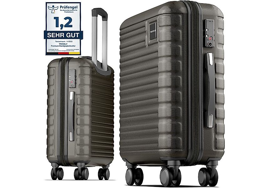 Travely Koffer Polycarbonat Handgepäck Koffer 55x40x20cm - für Ryanair Luft günstig online kaufen
