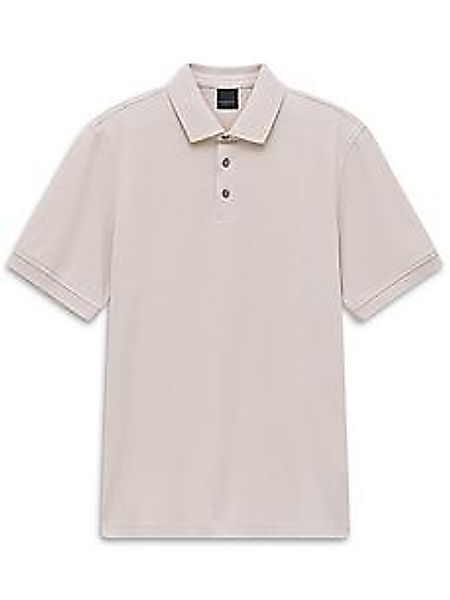 Strick-Poloshirt Modern Fit Bugatti grau günstig online kaufen