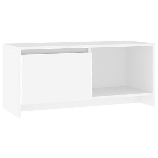 furnicato TV-Schrank Weiß 90x35x40 cm Holzwerkstoff (1-St) günstig online kaufen
