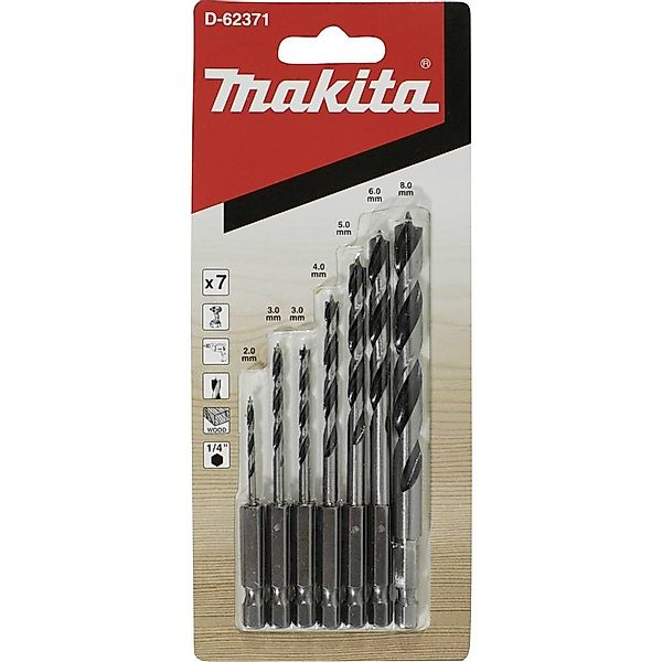 Makita Holzbohrer Holzbohrer-Set 7tlg 1/4″ günstig online kaufen