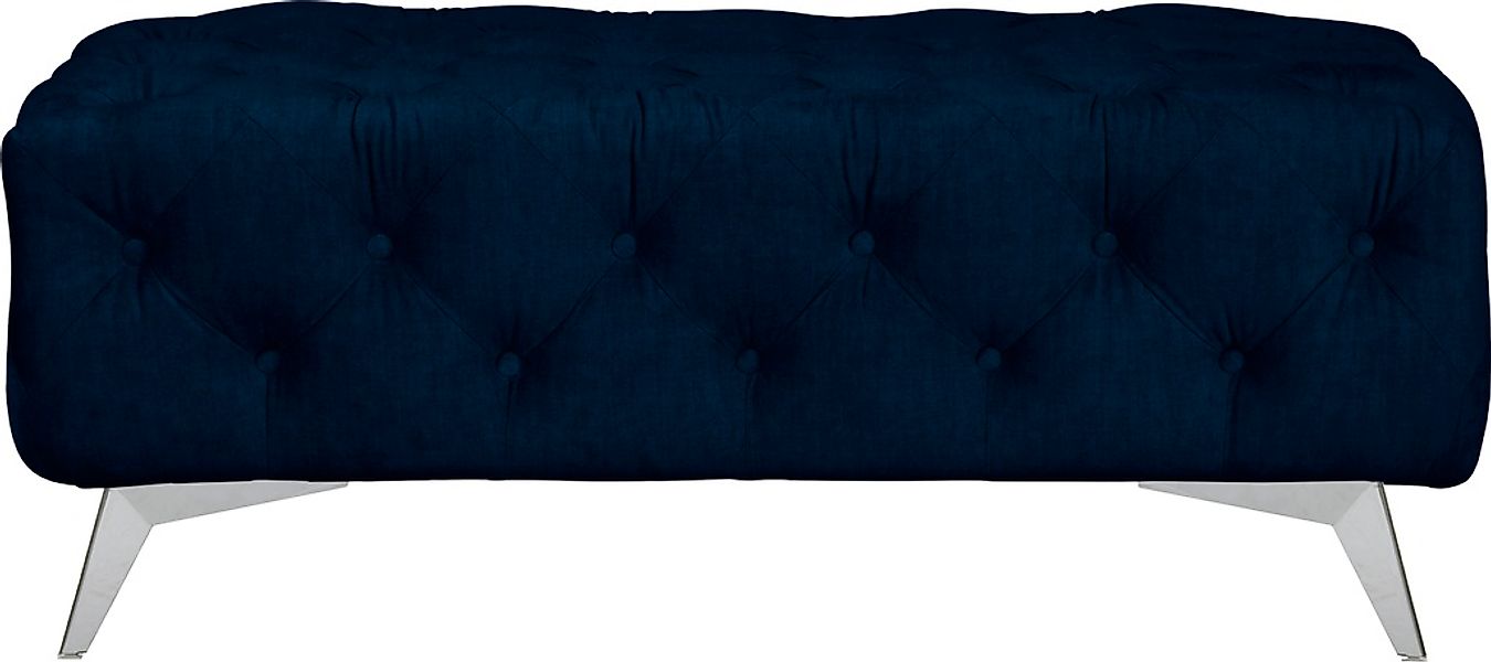 Home affaire Polsterhocker "Glynis" aufwändige Knopfheftung, moderne Cheste günstig online kaufen