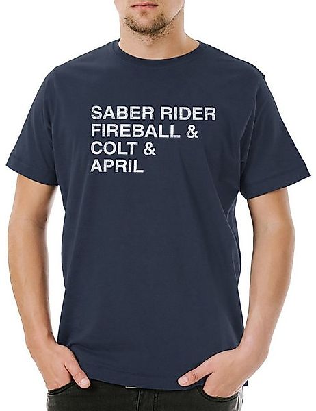 Urban Backwoods Print-Shirt Saber Names Herren T-Shirt Sabre TV Cartoon Rid günstig online kaufen