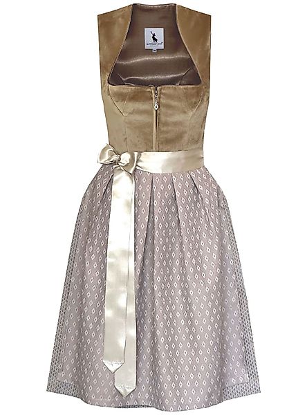 Alpenmärchen Dirndl Dirndl Adriana in hellbraun günstig online kaufen